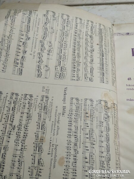 Bach-Bartók 48 preludes and fugues, sheet music book for sale!