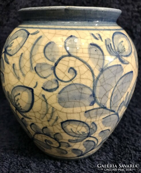 Cracked glazed vase!!!