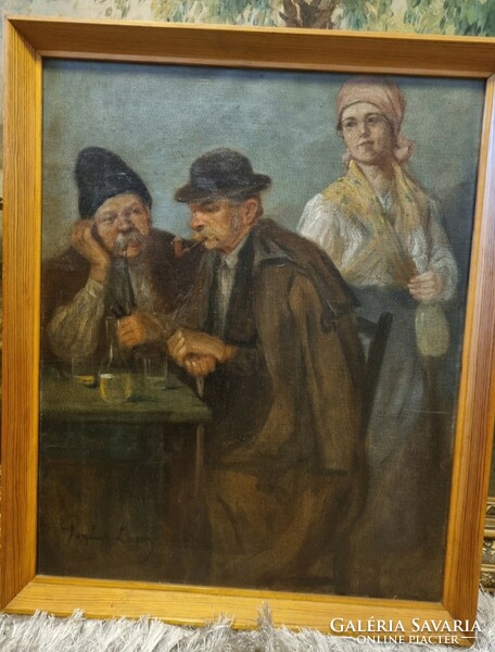 Pogány Lajos festmény