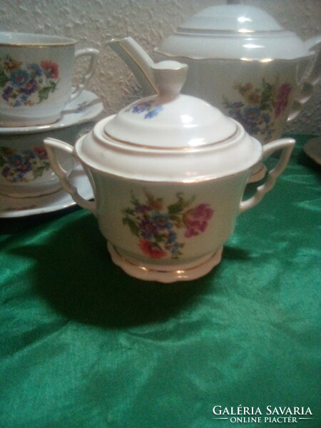 Zsolnay tea set for 4 (12 pcs)