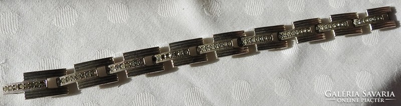 Old metal stone bracelet - bracelet