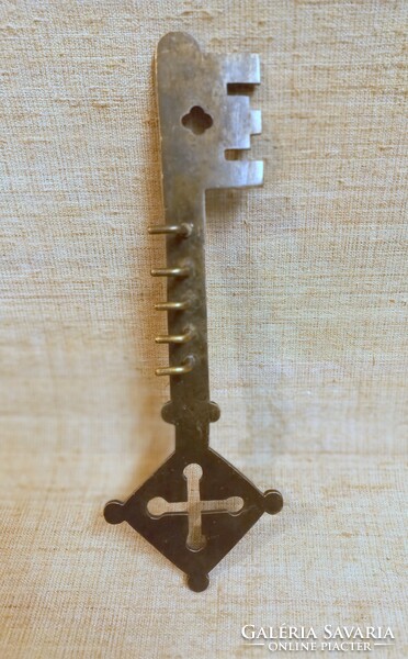 Copper keychain