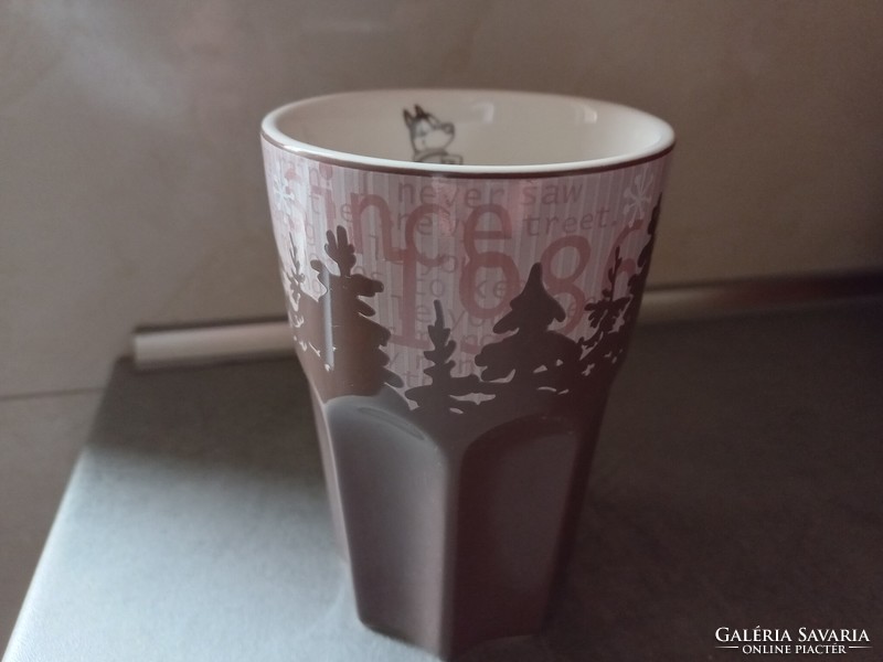 Nici hot chocolate porcelain cup
