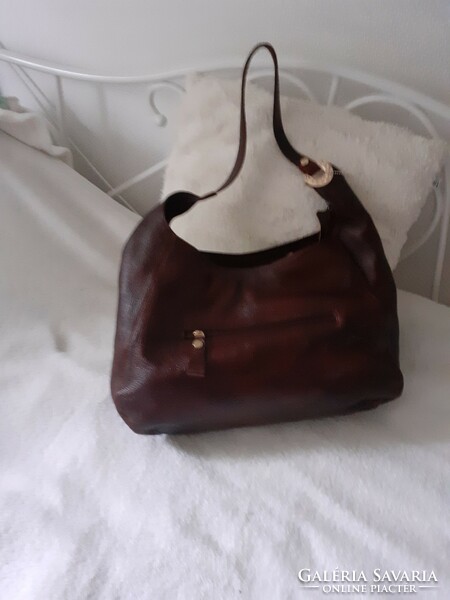 Butterfly beautiful genuine leather shoulder bag