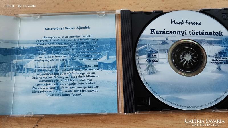 Muck Ferenc Karácsonyi történetek CD