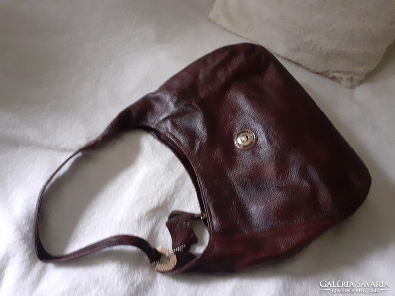 Butterfly beautiful genuine leather shoulder bag