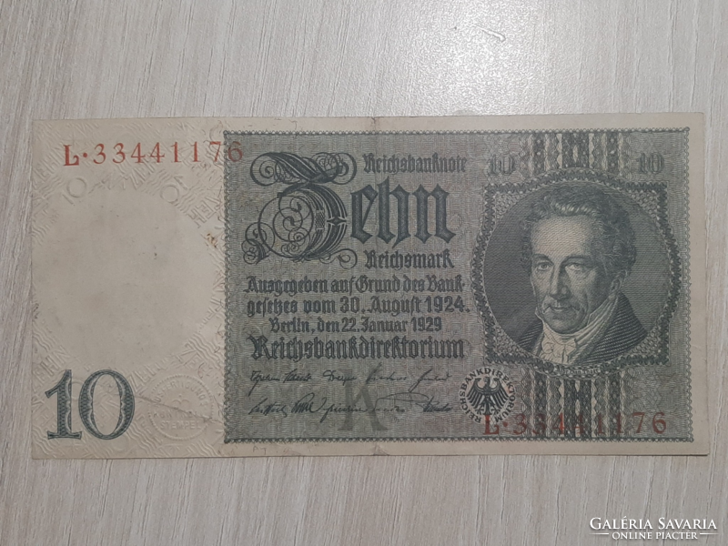 10 Mark Germany 1929