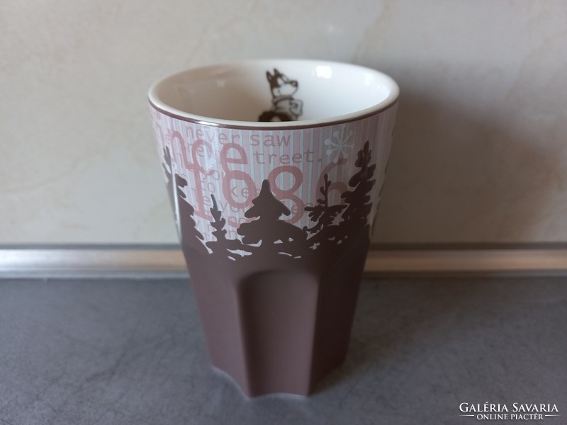 Nici hot chocolate porcelain cup