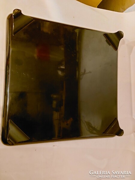 Old oriental lacquered tray
