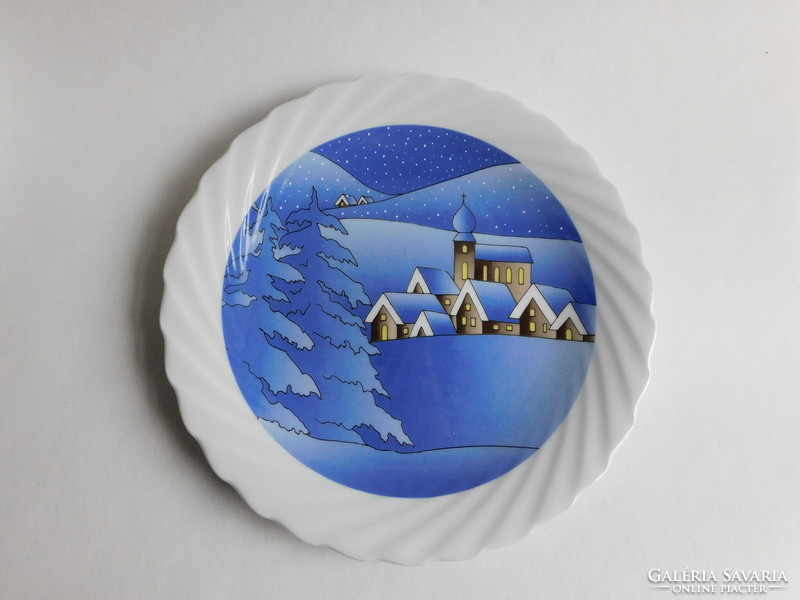 Eschenbach karácsonyi tányér 26 cm