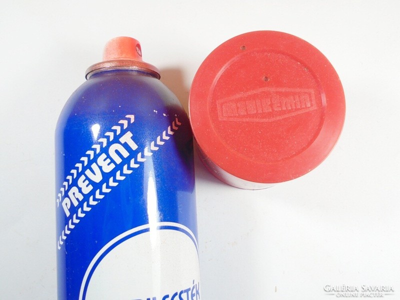 Retro Prevent Akril festék akrilfesték aerosol spray flakon - Medikémia - 1980-as évekből