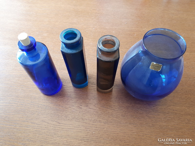 Kék üveg válogatás öt darabos csomag