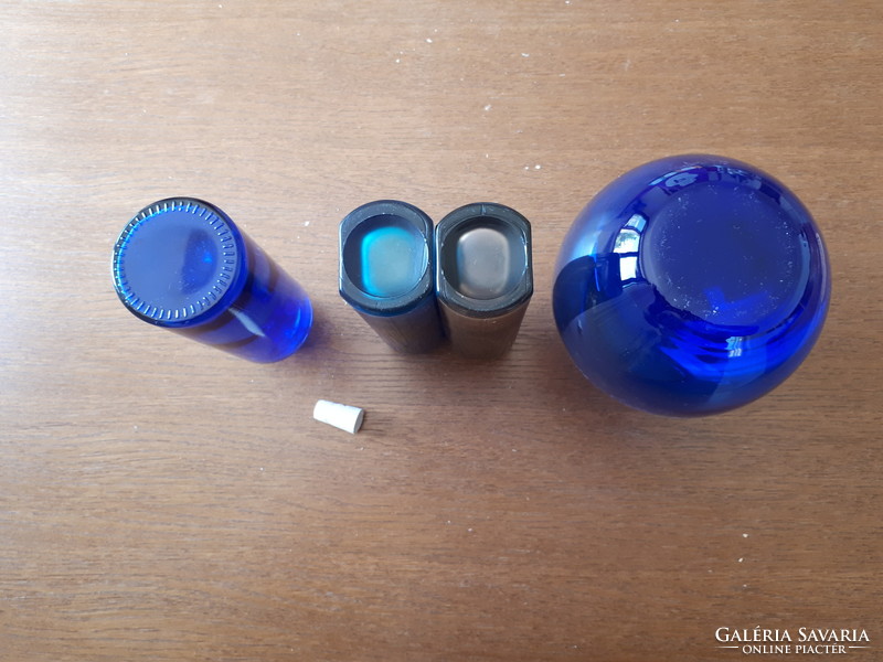 Blue glass selection five-piece package