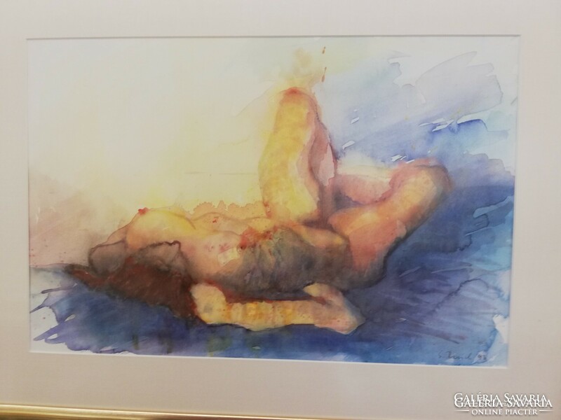 S. Rovid reclining nude 1993.