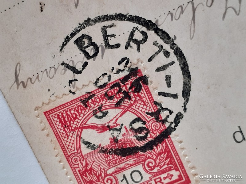 Régi képeslap 1916 Nagyvárad Kőröspart fotó levelezőlap