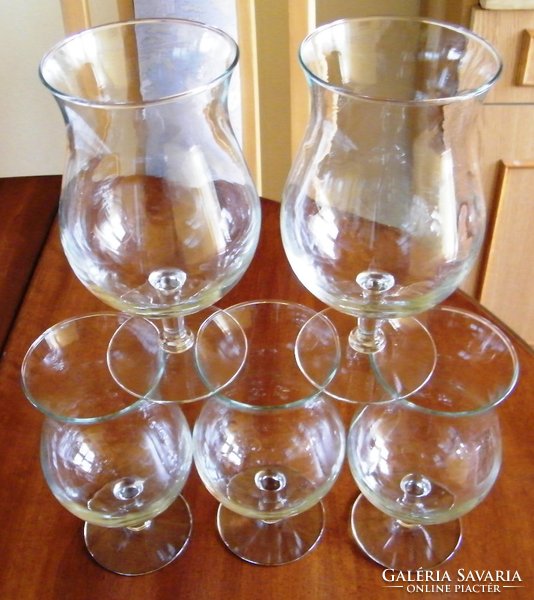 5 cocktail glasses 18 x 8 cm xx