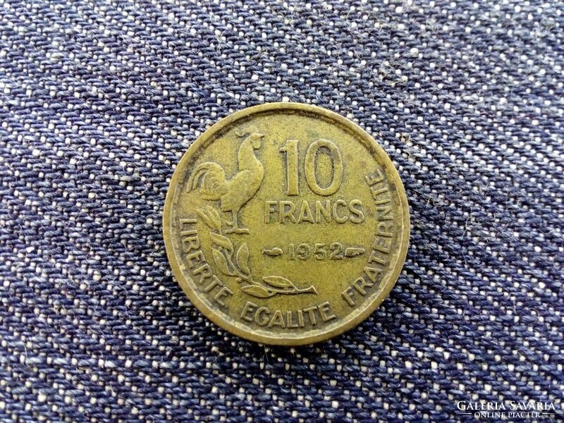 Franciaország 10 frank 1952 (id14936)