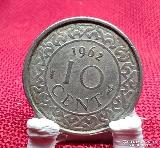 Suriname 1962. 10 cent