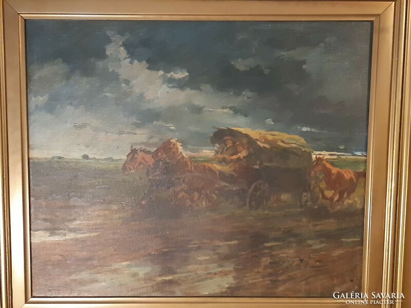 Ernő Zórád (Wallburg Egon): horseman's teeth in a storm