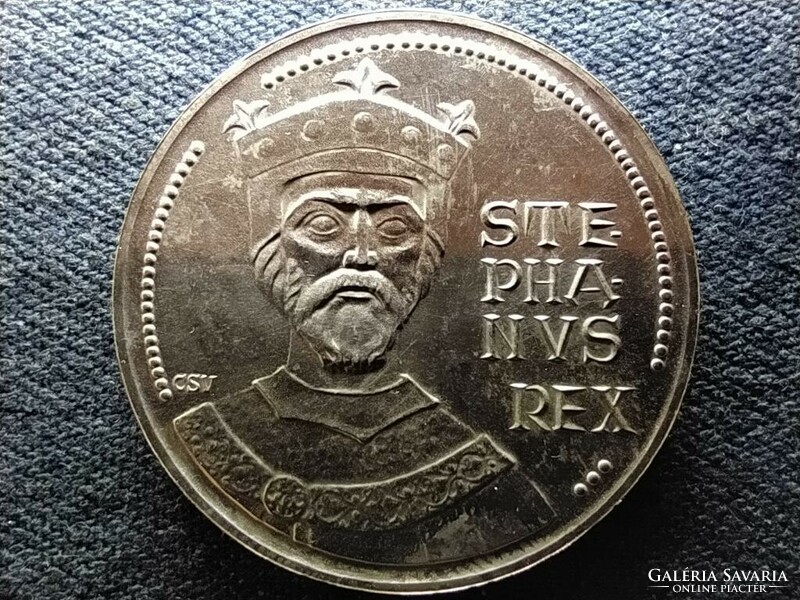 1000 éve született Szent István .640 ezüst 100 Forint 1972 BP BU (id68883)