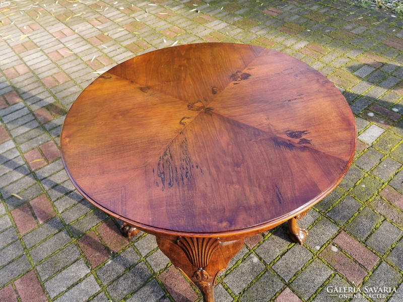 Chippendale tea table