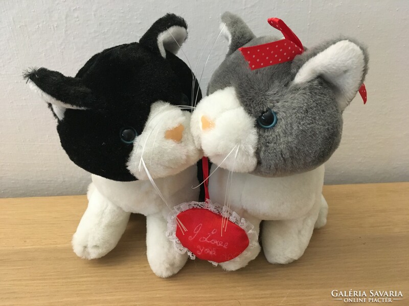 Spotted cats plush for Valentine's Day