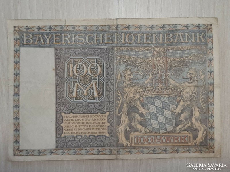 100 Marks 1922 Germany