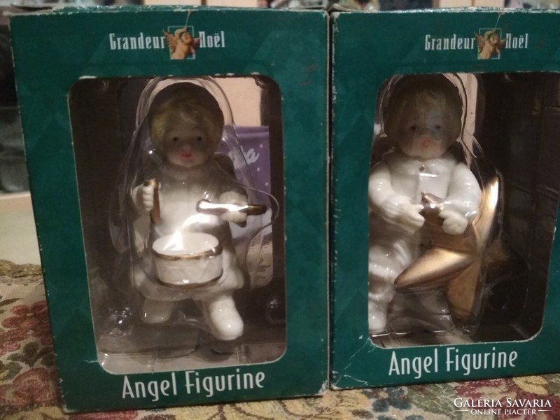 3 types of porcelain musical angels