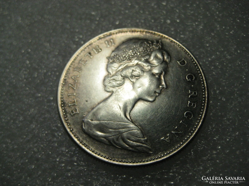 Canada, silver one dollar 1867-1967, 36 mm