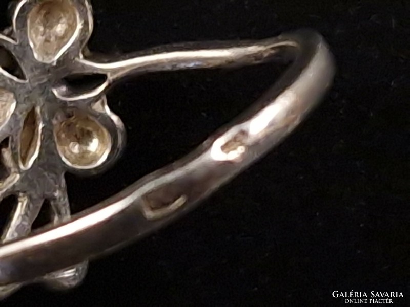 Női 925-ös sterling ezüst gyűrű