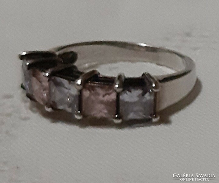 Swarovsky kristálykővel díszített női gyűrű