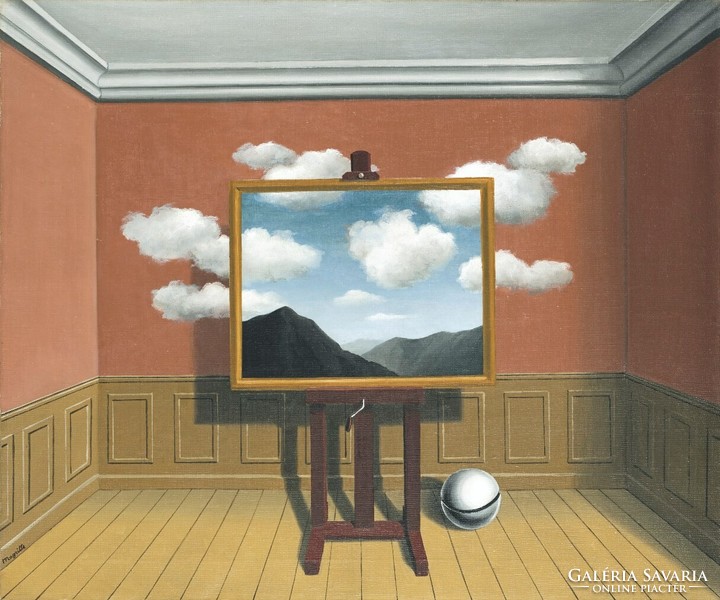 Magritte - Bosszú - vászon reprint
