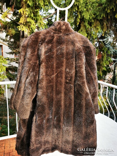 Italian faux fur coat