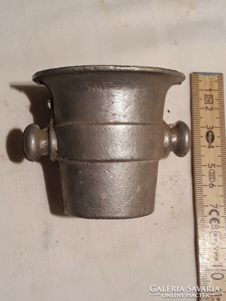 Small aluminum mortar