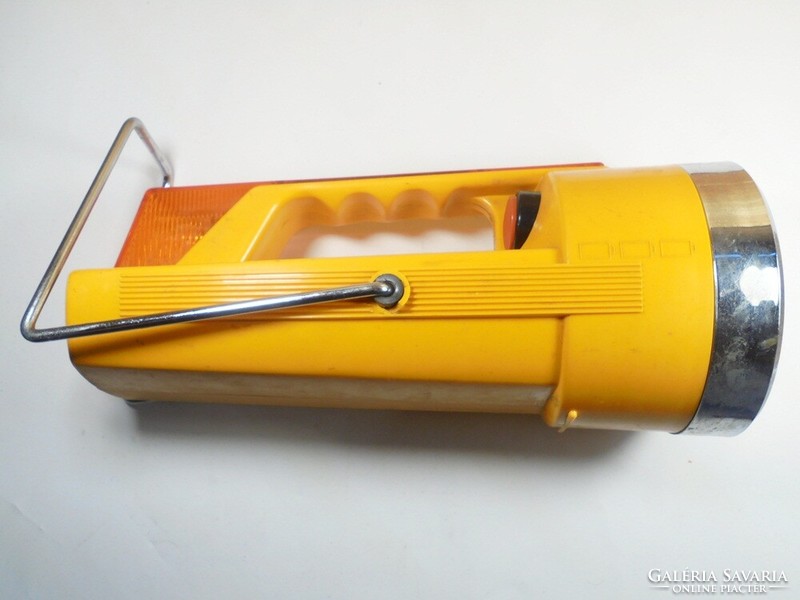 Old retro flashlight - superpila firenze - from the 1980s