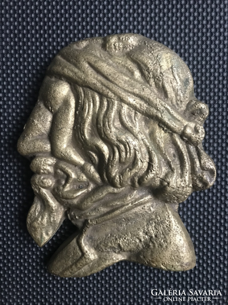 Brassai samuel polyhistor - brass cast portrait
