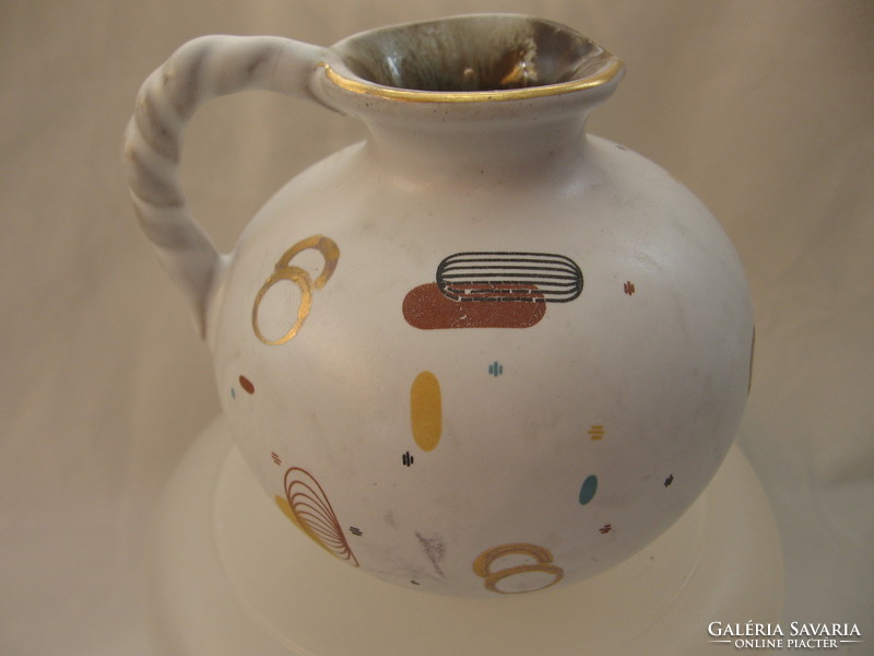 Bay Keramik W. Germany korsó, füles váza