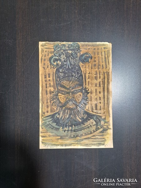 Sü-hui-chin, the Asian outlaw (watercolor 27x18 cm) fictional character