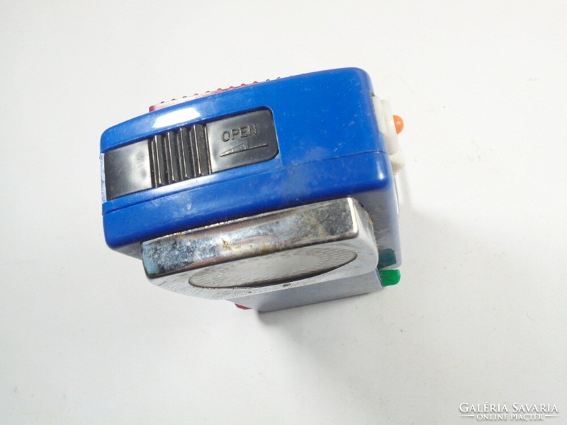 Régi Retro színváltós elemlámpa zseblámpa lapos lámpa prizmáva-kb. 1980-es évek