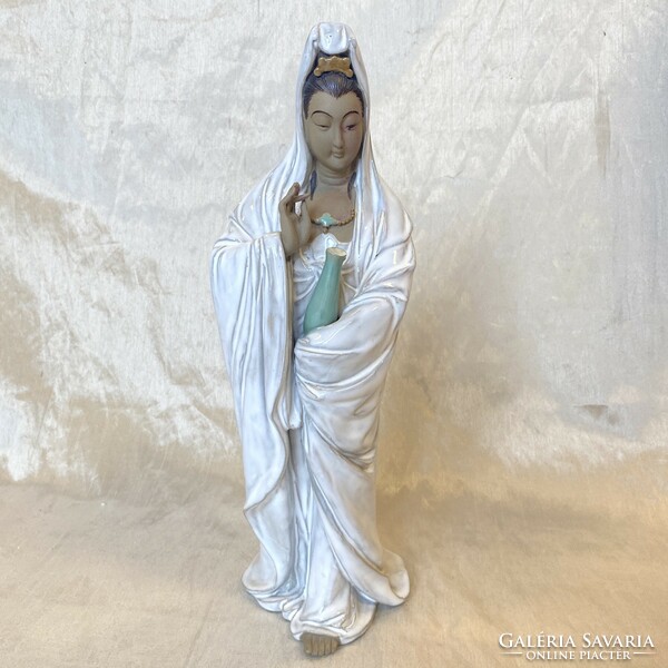 Oriental ceramic statue