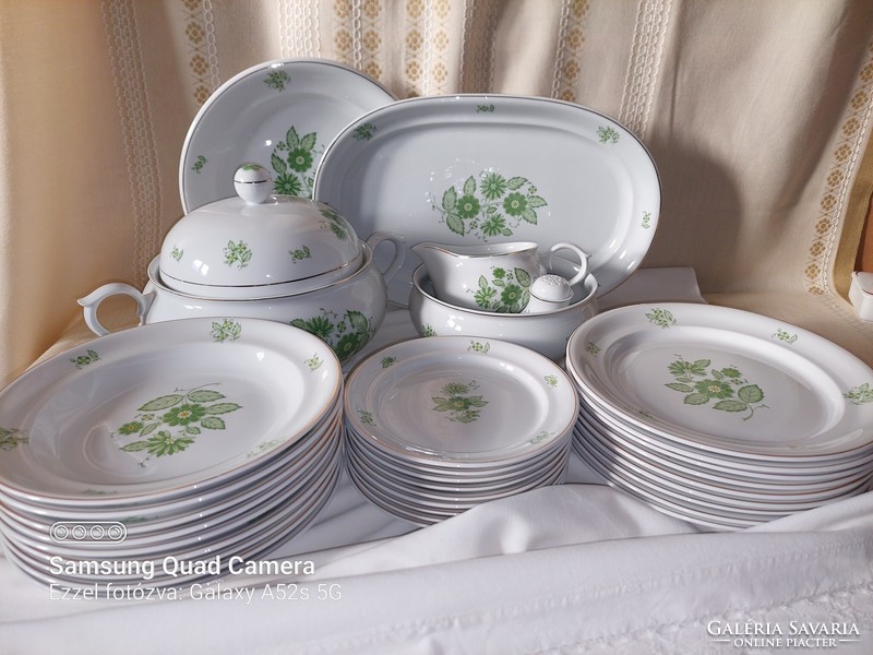 9 Personal hand-painted Raven House tableware Pannonia series