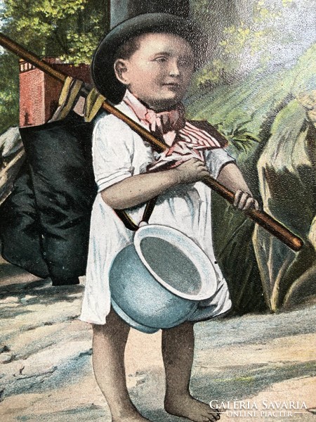 Antik hosszúcímzéses képeslap - 1904                                          -2.
