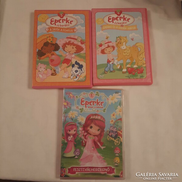 Strawberry cartoon dvd (Strawberry and Friends 4-5, Strawberry's New Adventures 1)