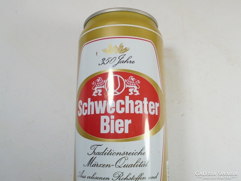 Régi retro sörös doboz alu doboz alumínium sör-Schwechater Bier 0,5l - 1990 Osztrák gyártmány