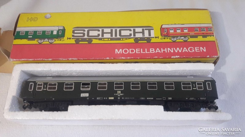 Ddr, electric railway, h0, 1:87, retro toy, i.Ost. Passenger car