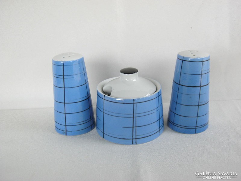 Fasold & Stauch Bock Wallendorf porcelán reto fűszertartó készlet