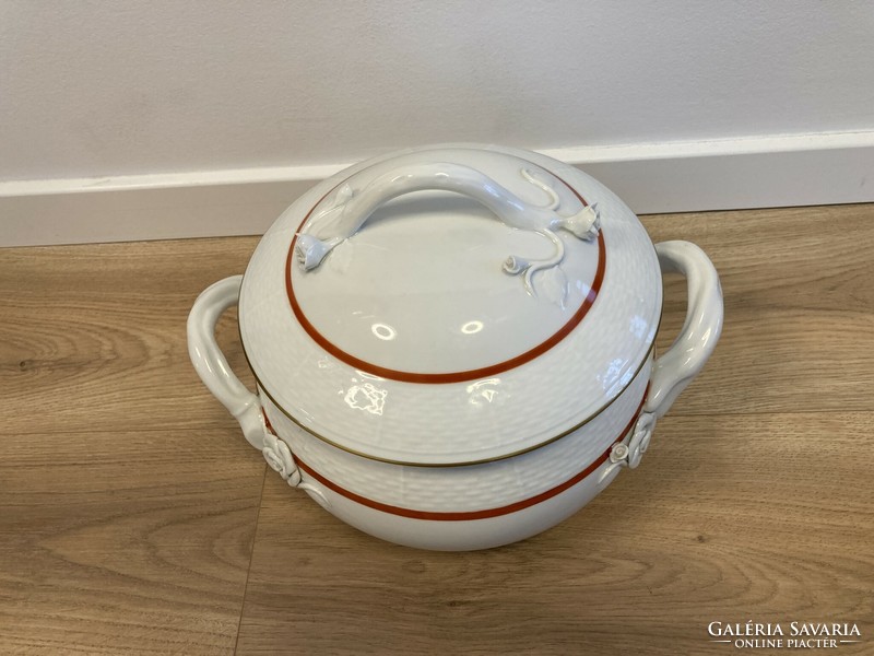 Herend porcelain soup bowl