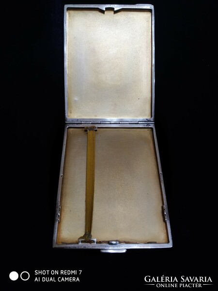 Silver (800) German men's cigarette case (148.8 gr.)