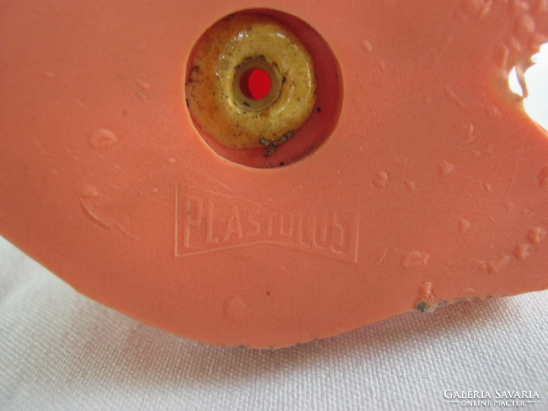 Plastolus retró gumi játék kacsa