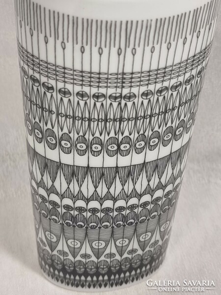 Rosenthal német porcelán váza /Stúdió váza,limitált kiadás /Hans Theo Bauman tervezése,1970-es évek